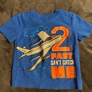 2 Fast Can’t Catch Me Airplane Tee